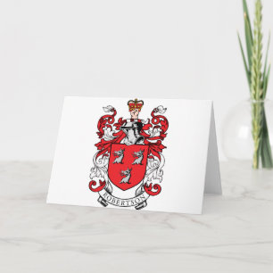 Het Wapenschild van de Familie van Robertson Kaart