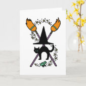 Het Wapenschild van de heks Kaart (Gele Bloem)