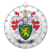 Het Wapenschild van Farrell Dartbord (Voorkant)
