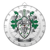Het Wapenschild van Gallagher Dartbord (Voorkant)