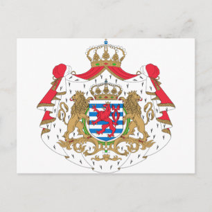 Het Wapenschild van Luxemburg Briefkaart