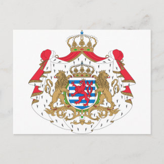 Het Wapenschild van Luxemburg Briefkaart