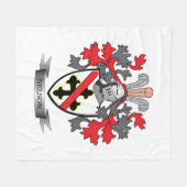 Het Wapenschild van Nelson Fleece Deken (Voorkant (Horizontaal))