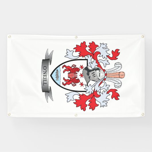 Het Wapenschild van O'Neill Spandoek (Horizontaal)