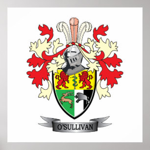 Het Wapenschild van O'Sullivan Poster