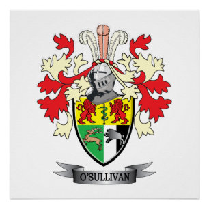 Het Wapenschild van O'Sullivan Poster