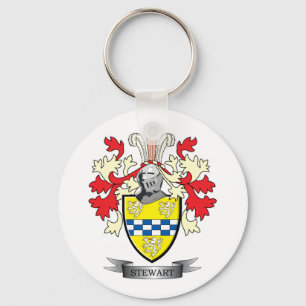 Het Wapenschild van Stewart Family Crest Sleutelhanger