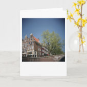 Het ware Blauwe Uitzicht van het Kanaal Kaart (Gele Bloem)