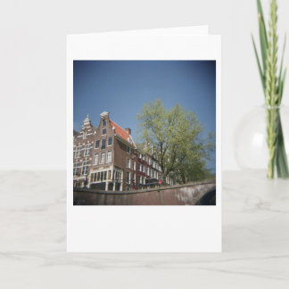 Het ware Blauwe Uitzicht van het Kanaal Kaart