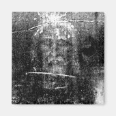 Het ware gezicht van Jezus Magneet (Voorkant)