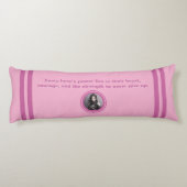 Het ware leven van een superheld versterken lichaamskussen (Achterkant)