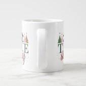 Het ware verhaal van de kerstbijbel grote koffiekop (Achterkant)