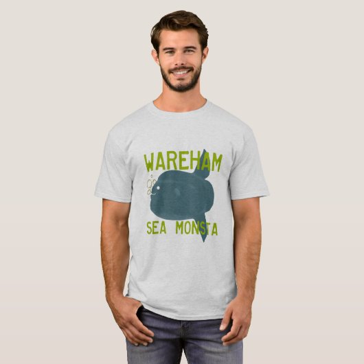 Het Wareham Zee Monster T-shirt (Voorkant volledig)