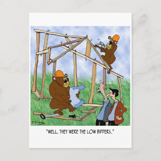 Het waren lage bieders briefkaart (Voorkant)