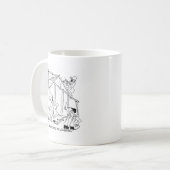 Het waren lage bieders koffiemok (Voorkant links)