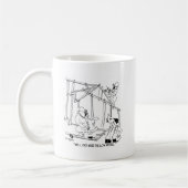 Het waren lage bieders koffiemok (Links)