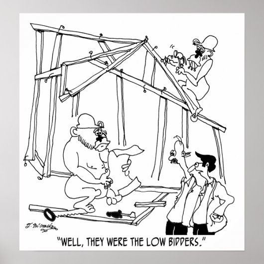 Het waren lage bieders poster (Voorkant)