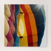 Het warmluchtballon inpakken legpuzzel (Horizontaal)