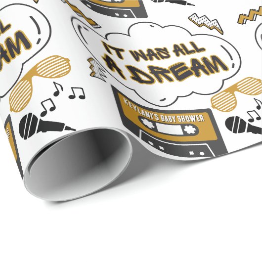 Het was allemaal een Dream Hip Hop Verjaardag of B Cadeaupapier (Rol Hoek)