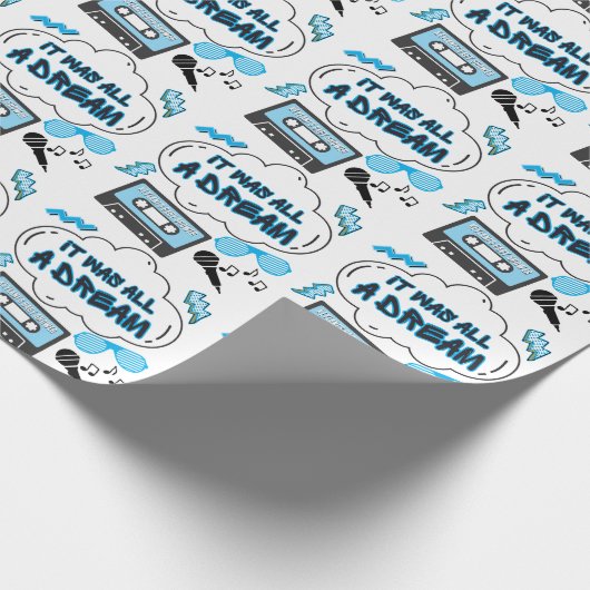 Het was allemaal een Dream Hip Hop Verjaardag of B Cadeaupapier (Hoek)