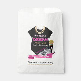 Het was allemaal een droom| 90's Hip Hop Pink & Go Bedankzakje