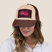 Het was allemaal een droom trucker Pet (In situ)