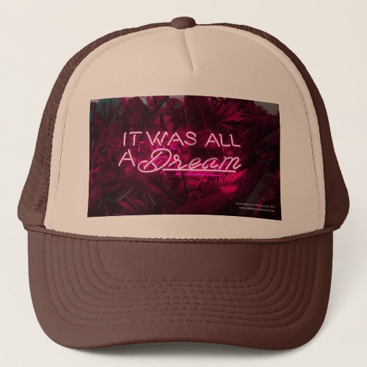 Het was allemaal een droom trucker Pet (Voorkant)