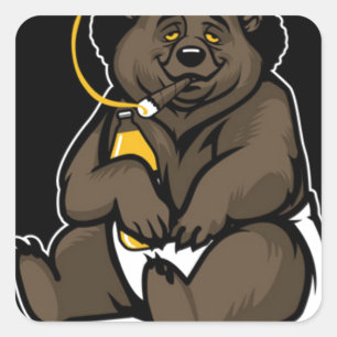Het was allemaal een droom vierkante sticker