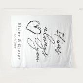 Het was altijd dat je de foto-prop-achtergrond bek wandkleed (Voorkant (horizontaal))