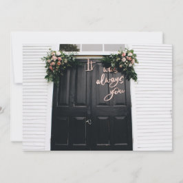 Het was altijd je platte Wenskaart Kaart