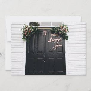 Het was altijd je platte Wenskaart Kaart