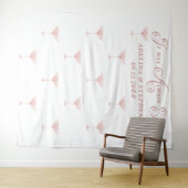 Het was altijd je script citaat bruiloft achtergro wandkleed (In Situ (horizontaal))