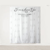 Het was altijd je script citaat bruiloft achtergro wandkleed (Voorkant)