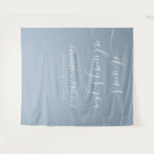 Het was altijd je stoffige blauwe foto achtergrond wandkleed (Voorkant (horizontaal))