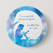 Het was blindelings, maar nu zie ik - Button (Voorkant)