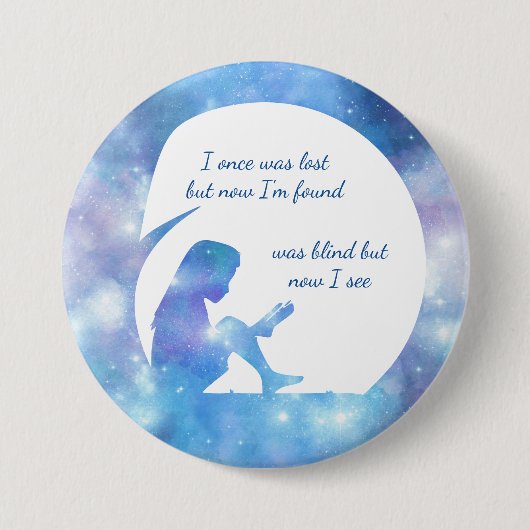 Het was blindelings, maar nu zie ik - Button (Voorkant)