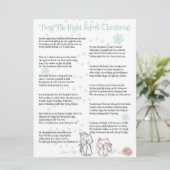 ‘Het was de avond voor Kerstmis, Funny Cats (Staand voorkant)