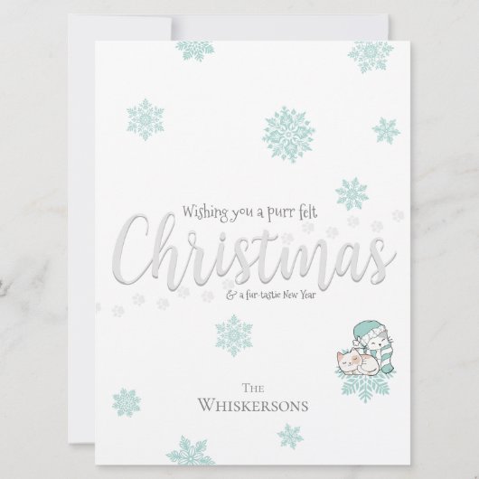 ‘Het was de avond voor Kerstmis, Funny Cats (Achterkant)