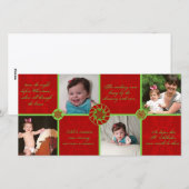 Het was de avond voor Kerstmis Vakantie Fotokaart Feestdagenkaart (Voorkant / Achterkant)