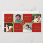 Het was de avond voor Kerstmis Vakantie Fotokaart Feestdagenkaart (Voorkant)