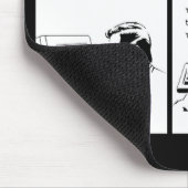 "Het was de beste tijd" mousepad Muismat (Hoek)