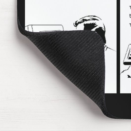 "Het was de beste tijd" mousepad Muismat (Hoek)