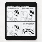 "Het was de beste tijd" mousepad Muismat (Voorkant)