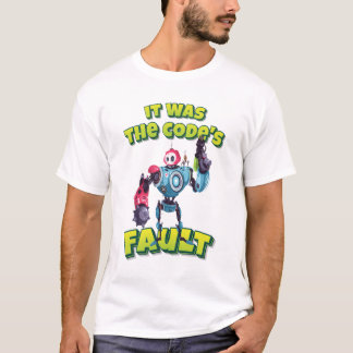 Het was de 'Fault Robot Robotics AI' van de Code. T-shirt