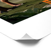 Het was de koriander - grappige dinosaurus perfect poster (Hoek)