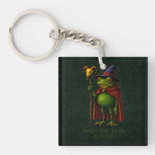 Het was de 'Tisme M'Heer Frog Meme Autisme Bewustz Sleutelhanger