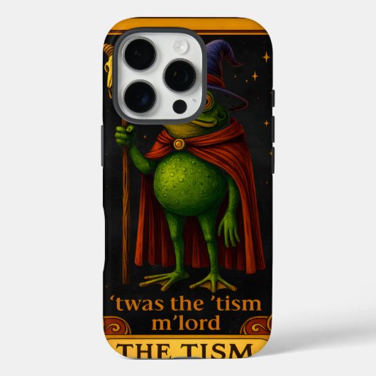 Het was de 'Tisme M'Lord Kikker Meme Autisme Bewus Case-Mate iPhone Case (Achterkant)