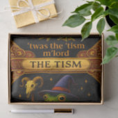 Het was de 'Tisme M'Lord Kikker Meme Autisme Bewus Tissuepapier (Geschenk)