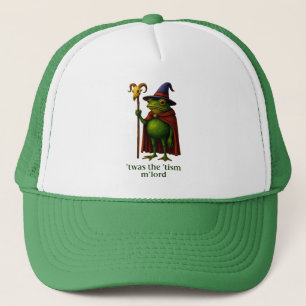 Het was de 'Tisme M'Lord Kikker Meme Autisme Bewus Trucker Pet