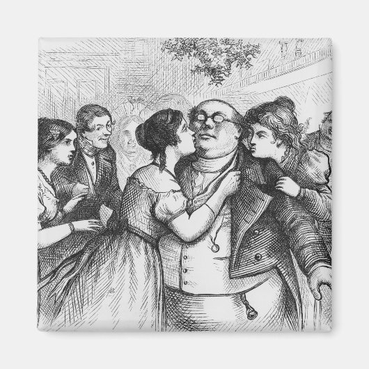 Het was een aangename zaak om de heer Pickwick te  Magneet (Voorkant)